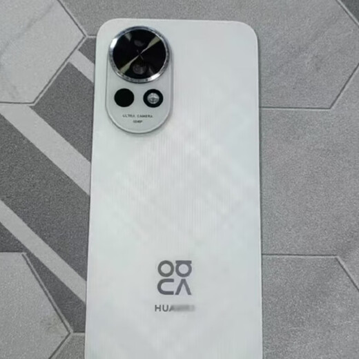 Huawei (HUAWEI) new Huawei nova13 mobile phone disassembly back cover original nova13pro rear shell original glass battery cover nova13pro back cover feather sand white + 99 new + frame lens tool