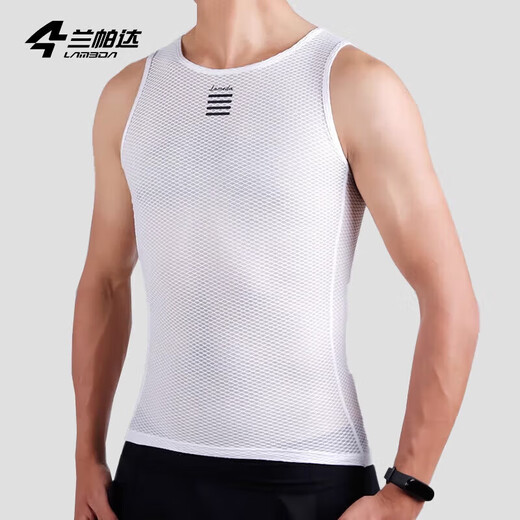 Lampada sweatshirt road bicycle sweat-absorbent quick-drying vest men's short-sleeved breathable bottoming shirt Ziru vest XS/S