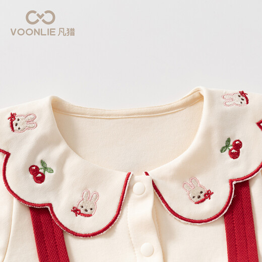 Fanlie VOONLIE girls dress spring 2026 new children's princess dress little girl fashionable baby one-year-old dress