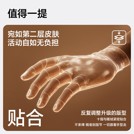 MISSION UV warm gloves for women in autumn and winter, thickened and velvet, outdoor driving and riding electric bicycles, windproof and cold-proof touch screen gloves