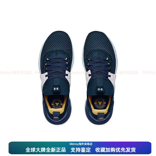 Under ArmorProject Rock Johnson 4 Team Rock low-top training shoes blue New Year gift 44
