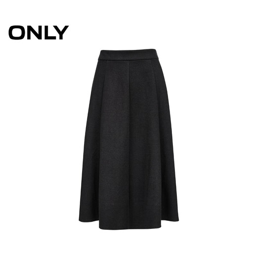 ONLY 2025 autumn woolen wide fabric A-line umbrella skirt long skirt skirt for women|125316017