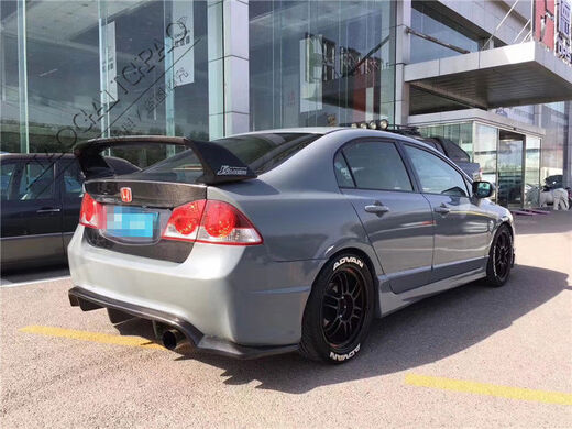 Litian is suitable for Honda FD2 Siming tail cover, eighth generation Civic trunk lid, trunk lid surround, resin fiber original model needs to be painted