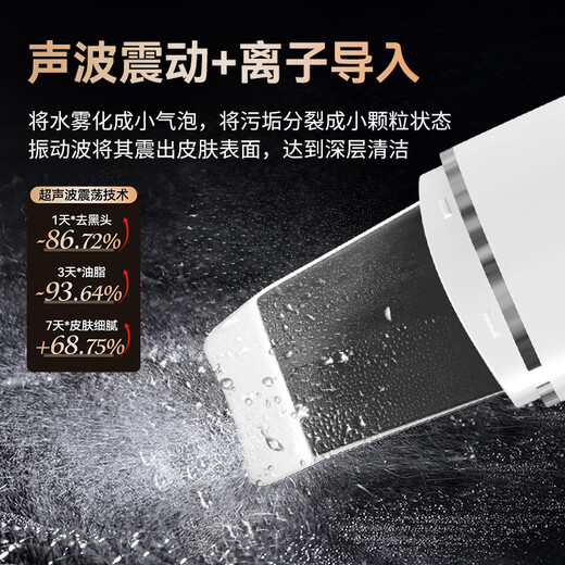 OES Blackhead Peeling Machine Ultrasonic Pore Cleaner Blackhead Instrument Artifact Facial Home Blackhead Remover Beauty Instrument Firming Mother's Day Gift Star Recommendations LCD Display + Ultrasonic Vibration + EMS Deep Firming