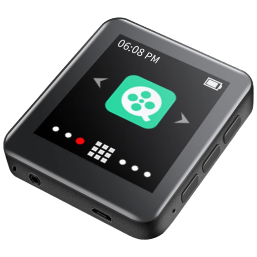 Ruizu M4 8G mp3/mp4 lossless player bluetooth national supplement external full screen 1.8 inch mp5 music student mp3 walkman player e-book reader