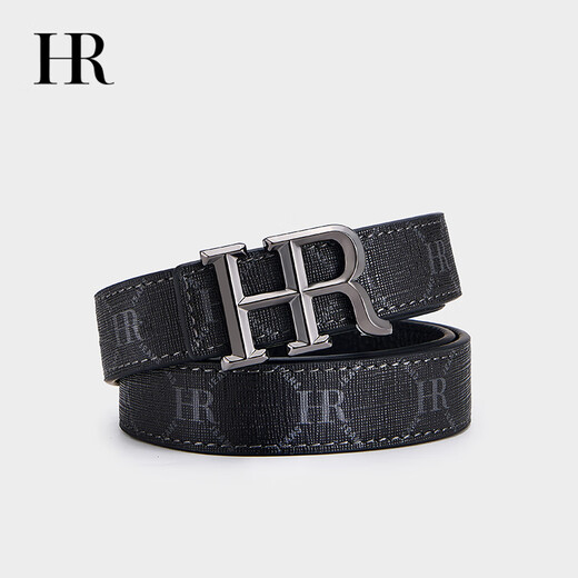 HR Helena Official Women's Belt Cowhide Automatic Buckle Belt Gift Box Casual Genuine Leather Women's Belt for Gifts Image Model Counter Gift Box SF Air 95cm