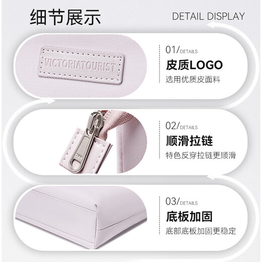 VICTORIATOURIST laptop bag portable 16-inch Apple macbook Lenovo Huawei girls' high-looking briefcase