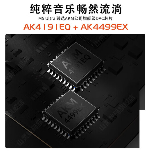 SHANLING M5U (M5Ultra) 10th Anniversary Lossless Music Player Walkman Pure Audio Player HiFi Compact Portable Bluetooth MP3 Boyfriend Gift Breakthrough Silver