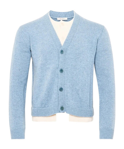 J.W. Anderson 25FW Double Layer Cardigan Women Picture Color KW1434YN0423 20 | S New1