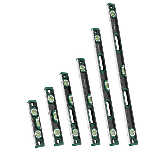 Cast aluminum level household high-precision level tool strong magnetic solid anti-fall multi-functional ruler 1000mm high-strength industrial shape solid level