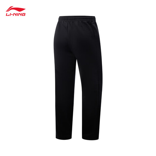 Li Ning Anti-Wu BADFIVE丨Straight-leg velvet warm men's 25 autumn and winter new loose and versatile sweatpants authentic
