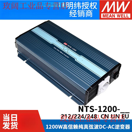 NTS1200W sine wave CN/UN/EU inverter 212/224/248 12V24V to 220V NTS-1200-224EU24V to 220V European standard plug