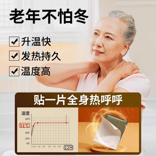 Ruizhou Moxibustion Ginger Hot Compress Patch Warm Baby Middle-aged and Elderly Body Warming Patch 12-hour Wormwood Expelling Cold Fever Patch Ginger Hot Compress Warm Patch Warm the stomach and dispel cold 30 tablets available for parents