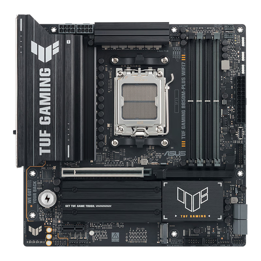 华硕（ASUS）TUF GAMING B850M-PLUS WIFI7 重炮手主板 CPU 7800X3D/9800X3D/9600X(AMD B850/socket AM5) 