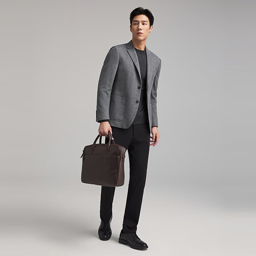 Youngor 2025 new suit men's high-quality wool comfortable and crisp light gray 170/92A