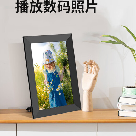 ESET NOD 3232G HD marco de fotos digital inteligente en la nube 8 10 Pantalla táctil de 15,6 pulgadas WiFi álbum de fotos electrónico remoto transmisión de imágenes 10 pulgadas negro 32G Pirámide de 15,6 pulgadas negro 16G