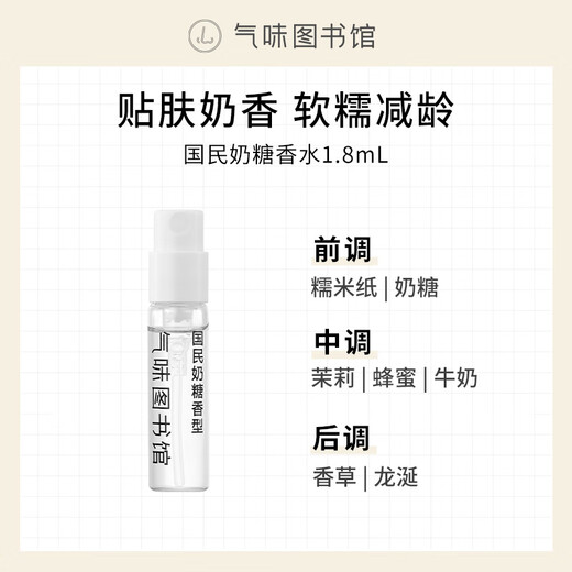 Scent Library Christmas Gift Cool White Perfume 50ml Gift Box Water Fragrance Men and Women Birthday Gift for Boyfriend and Girlfriend for Wife