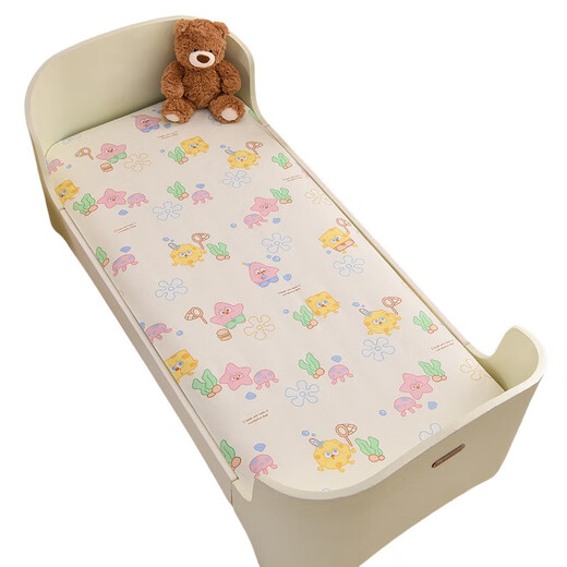Removable and washable 100% cotton kindergarten children's thickened mattress baby nap crib tatami mat quilt mattress mattress Xinghai baby-removable model 100% cotton filling width 60x length 120 recommended size for kindergarten