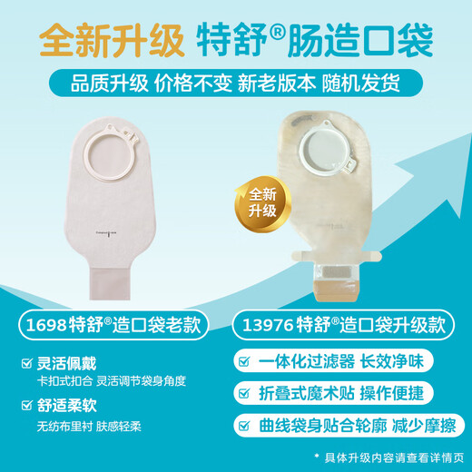 COLOPLAST Pocket de enterostomía de dos piezas 1698 litros 13976 Envío aleatorio [1697 litros] 1 Box 15 13975 Pocketación abierta transparente intestinal