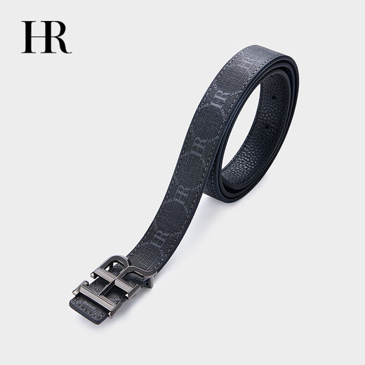 HR Helena Official Women's Belt Cowhide Automatic Buckle Belt Gift Box Casual Genuine Leather Women's Belt for Gifts Image Model Counter Gift Box SF Air 95cm