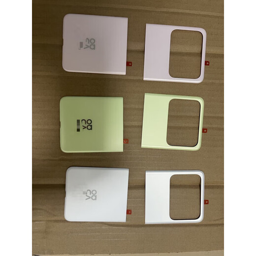 Huawei (HUAWEI) new folding mobile phone original back cover, original disassembled original back shell upper and lower shell battery cover novaFlip. Original (upper cover) Sakura Powder without small screen Huawei novaFlip