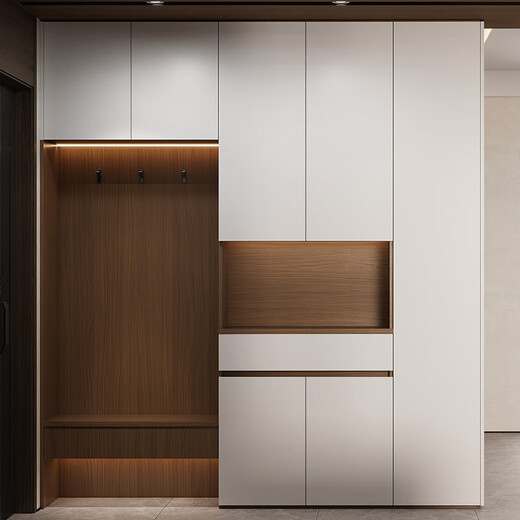 Quanyou (QUANU) Quanyou whole house customized bedroom wardrobe, living room, entrance cabinet, TV cabinet, wine cabinet, teen room whole house package customization 5990/10 (the specific amount is subject to the design plan, please contact customer service for details)
