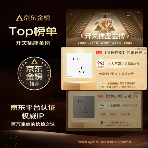 NVC Electrician switch socket two-open dual-control 86 type concealed wall switch panel N25 cream white