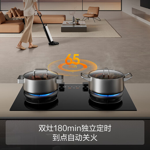 FOTILE timed dry-burn prevention and suitable for old stoves 03-TEK20 gas stove natural gas household embedded 5.2kW 70% thermal efficiency fierce stove smoke stove linkage