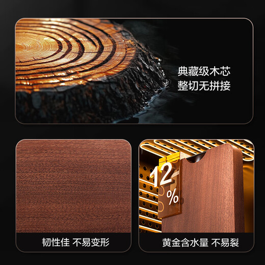 SUPOR solid wood cutting board household cutting board ebony solid wood bone-resistant thickened chopping board rolling and kneading panel 2.5cm thickened 30cm*20cm small size