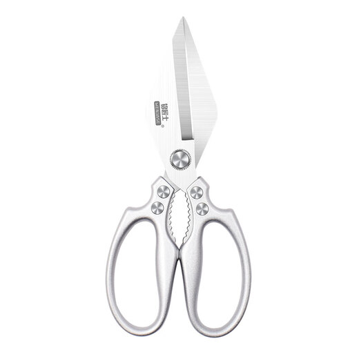 麦舒特德国精工剪刀厨房专用强力鸡骨剪食品级不锈钢高硬度锋利多功能 金色【M79   加厚 铝合金大头剪】