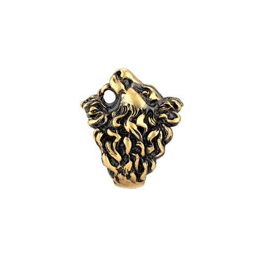 Gucci (GUCCI) Lion Head Metal Fashionable and Versatile Trend Ring Unisex Couple Style Gold Gold 23 Basic Packaging - Dust Bag + Packing Box