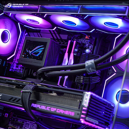 ASUS family bucket RTX5060Ti/RTX5060/5070 host i5 14600KF assembled computer host delta game live broadcast configuration DIY complete computer desktop i5 14600KF+RTX5060丨Configuration 2