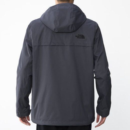 北面（The North Face）保暖运动防水可拆卸抓绒内胆三合一机能连帽冲锋衣冬季男款灰色 灰色 S