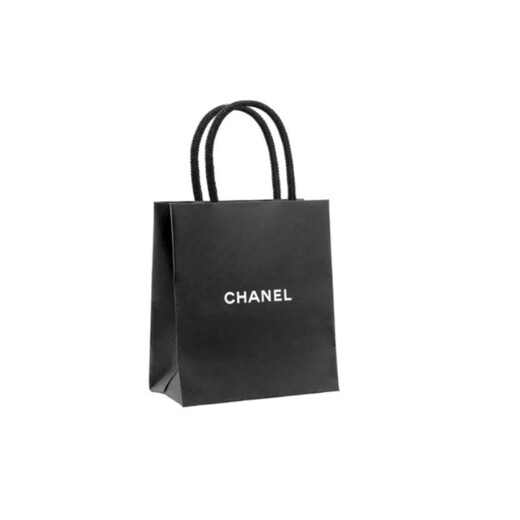 Chanel (Chanel) Double C LOGO Nylon Baseball Cap Women's Black Black One Size