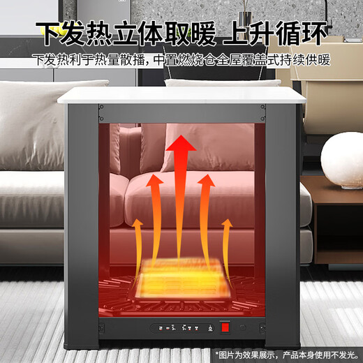 Royalstar's 25-year-old new electric heating table 0.8 meters square stove integrated heating home living room heating tea table electric heater stove fire table heater heating table RSD-2018N