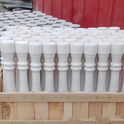 Customized stone sculpture balcony column sculpture stone white marble granite marble railing railing guardrail villa outdoor drawing deposit 2