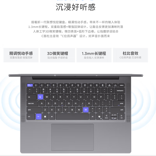 Lenovo Xiaoxin Pro14 AI Yuanqi 20% subsidy for laptops in 2025 Core GT high-performance commercial office college student gaming design thin and lightweight original cool optional upgrade i5-13420H 16G 1T solid state Xiaoxin 14 2.8K 120Hz screen optional丨10w+ buyers highly recommended