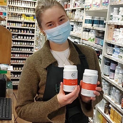 NOVO VITA Danemark NOVO VITA colostrum poudre Novovita 24H enfants, d'âge moyen et âgés Colostrum