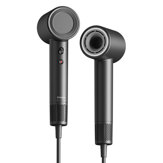 Creade high-speed hair dryer for hair household high-power quick-drying negative ion hair dryer star hotel birthday gift box national subsidy K-4043 K-4043 platinum gray gift box with free air nozzle + wall-mounted bracket