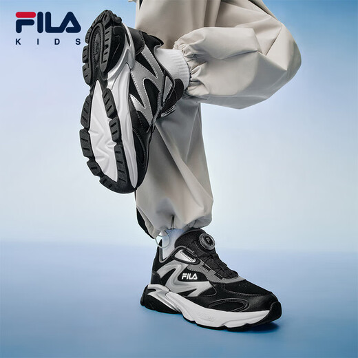 FILA children's shoes running shoes 2025 winter boys' middle and large children's sports shoes space capsule