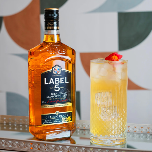 LABEL 5 Fifth Generation Black Scotch Blended Whiskey 700ml 40% Old Version Imported Wine