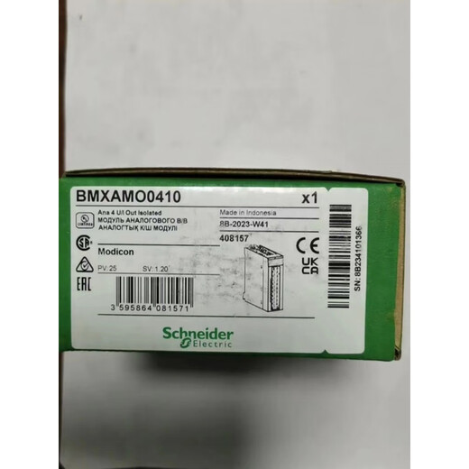 Schneider AO module PLC analog output BMXAMO0210 BMXAMO0410 BMXAMO0802 BMXAMO0802