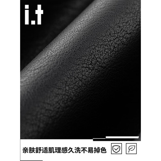 CHOCOOLATEit Maillard Motorcycle Leather Jacket Men's Winter New American Fashion Brand Loose Lapel Jacket Coffee XL