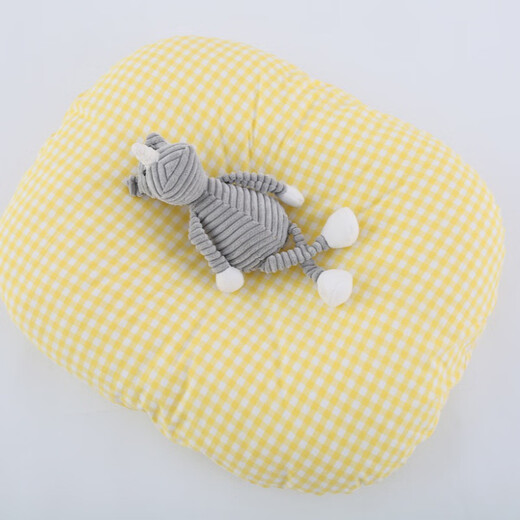 FORGET INins style newborn bionic bed uterine bed crib bed bed baby full moon lying pad baby photo yellow