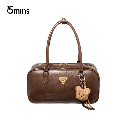 15MINS bowling bag 2025 new high-end niche cross-body handbag high-end big brand girl bag birthday gift