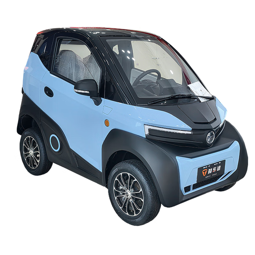 Zhilato's new four-wheeled electric vehicle new energy scooter for the elderly to pick up and drop off children Laotoule small family car for women micro mini fully enclosed battery car Modified appearance color Consult customer service to choose the battery