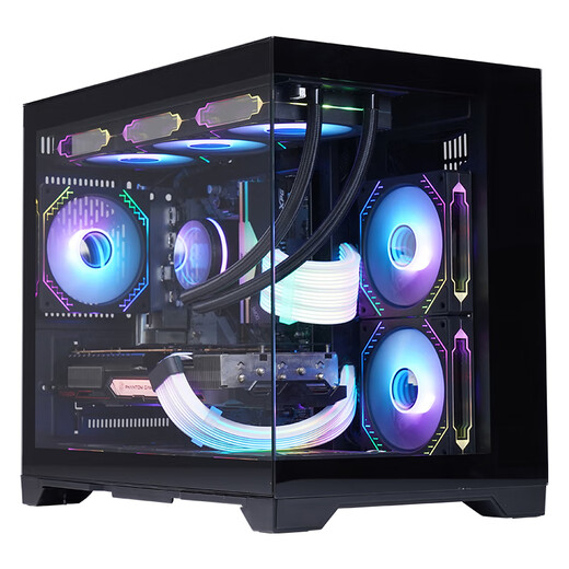 ASUS 24-issue interest-free RTX5060Ti/5060/RX7650GRE graphics card i5 13400F/14600KF gaming desktop complete machine mod assembly computer DIY sea view room i5 14490F+ASUS RTX5060 configuration four
