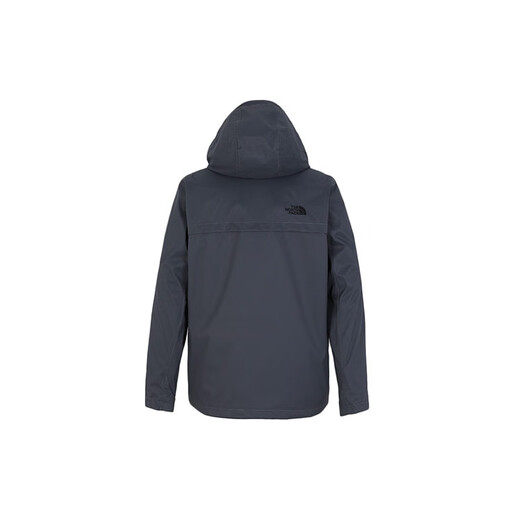 北面（The North Face）保暖运动防水可拆卸抓绒内胆三合一机能连帽冲锋衣冬季男款灰色 灰色 S