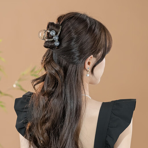 Chimera (CHIMERA) low-volume updo hair, high-end hair catcher, half-tied hair catcher, shark clip hair accessory, girl's birthday gift