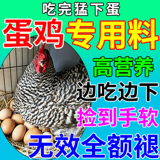 Laying hen feed, quail, duck and goose, general inducing egg, calcium supplement, nutritional granules, hen full-price feed, grains and grains, 16 bottles, picked up with soft hands